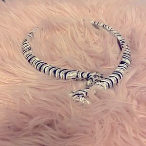 Sassy Jones Zebra Necklace
